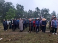 Trường MN Tân Thành tham gia lao động cộng sản" Chung tay xây dựng nông thôn mới"