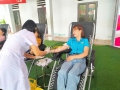 Trường MN Tân Thành tham gia hoạt động hiến máu nhân đạo